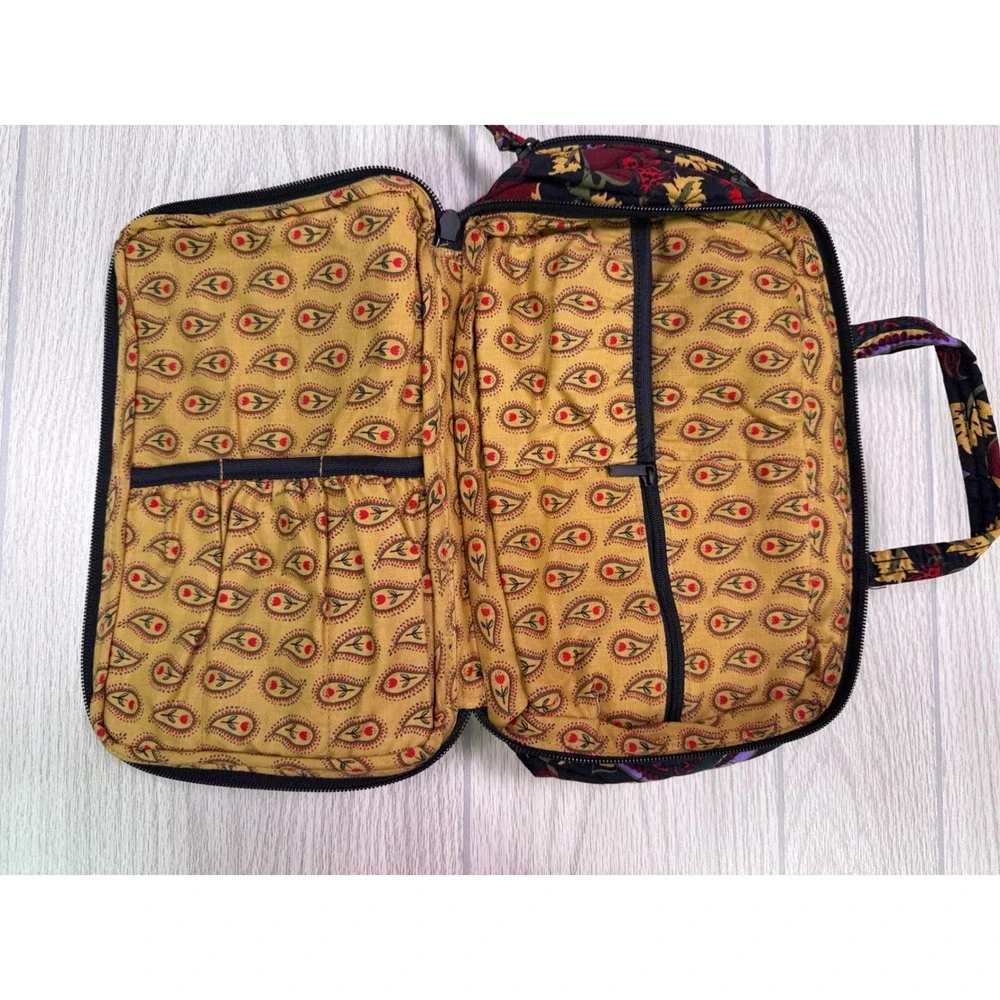 Vera Bradley Ultimate Travel Case Midnight Garden Paisley New With Tag